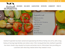 Tablet Screenshot of easthamsuperette.com